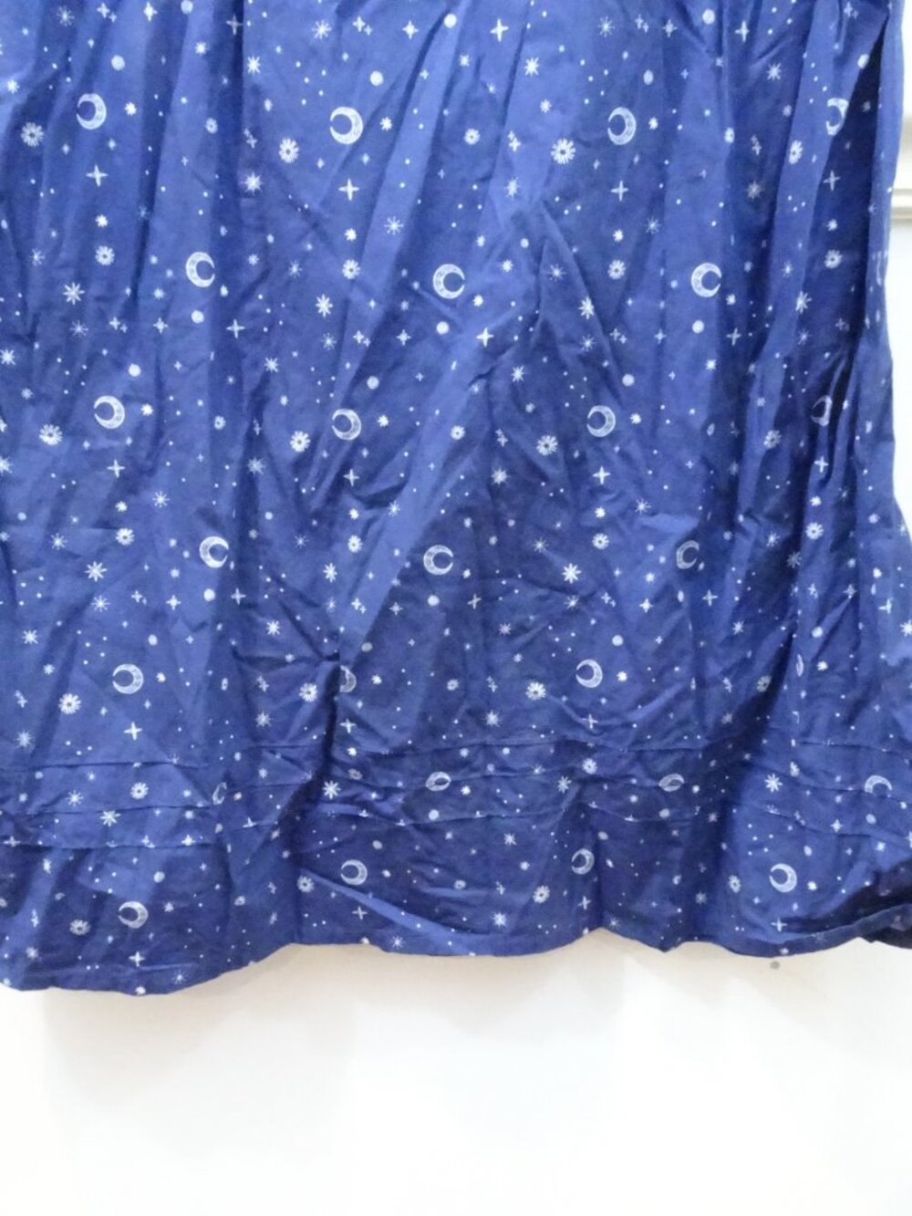 Bonsoir London Celestial 100% Cotton Nightgown Size S Long Sleeves Stars Moon - Picture 4 of 7